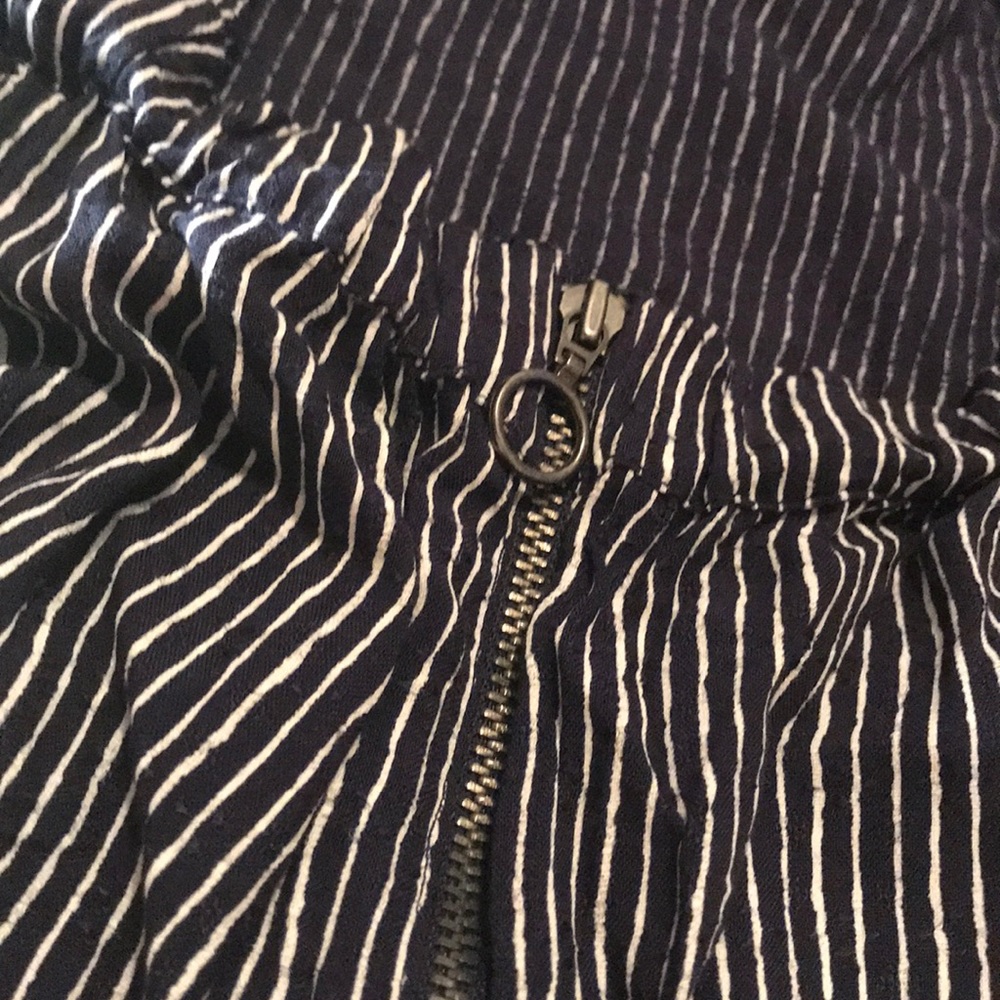 AEO Pinstriped Romper - Picture 5 of 5